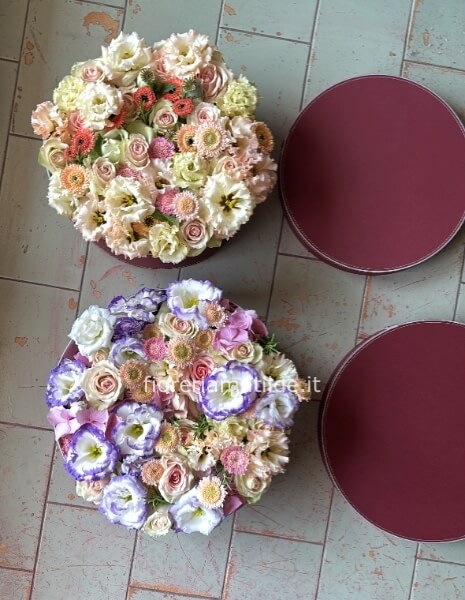 Scrivici con che tipologia di colori vuoi che sia riempita la tua FlowerBox